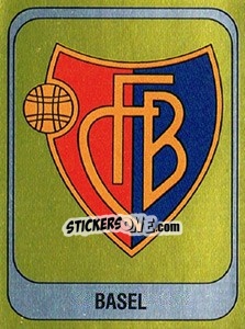 Sticker Wappen - Football Switzerland 1983-1984 n. 33 - Panini