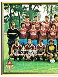 Cromo Mannschaft (puzzle 1) - Football Switzerland 1983-1984 - Panini