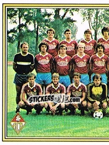 Sticker Mannschaft (puzzle 1) - Football Switzerland 1983-1984 n. 49 - Panini