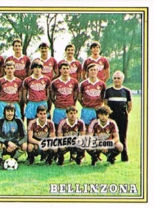 Sticker Mannschaft (puzzle 2) - Football Switzerland 1983-1984 n. 50 - Panini