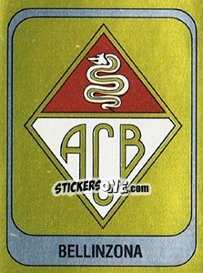 Sticker Wappen - Football Switzerland 1983-1984 n. 51 - Panini