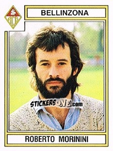 Cromo Roberto Morinini - Football Switzerland 1983-1984 n. 52 - Panini