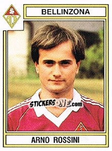 Figurina Arno Rossini - Football Switzerland 1983-1984 n. 56 - Panini