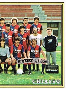 Sticker Mannschaft (puzzle 2) - Football Switzerland 1983-1984 n. 86 - Panini