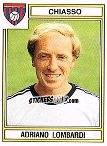 Sticker Adriano Lombardi - Football Switzerland 1983-1984 - Panini
