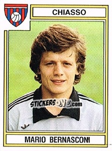 Cromo Mario Bernasconi - Football Switzerland 1983-1984 - Panini