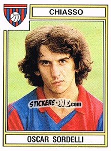 Sticker Oscar Sordelli - Football Switzerland 1983-1984 n. 92 - Panini