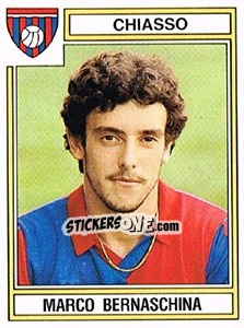 Sticker Marco Bernaschina - Football Switzerland 1983-1984 n. 101 - Panini