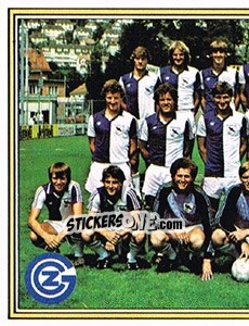 Figurina Mannschaft (puzzle 1) - Football Switzerland 1983-1984 - Panini