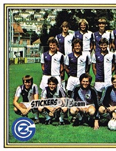 Sticker Mannschaft (puzzle 1) - Football Switzerland 1983-1984 n. 103 - Panini