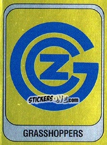 Sticker Wappen - Football Switzerland 1983-1984 n. 105 - Panini