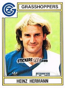 Cromo Heinz Hermann - Football Switzerland 1983-1984 n. 112 - Panini