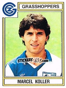 Sticker Marcel Koller - Football Switzerland 1983-1984 n. 113 - Panini