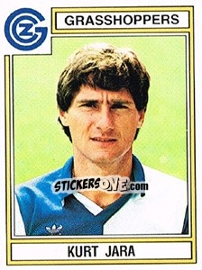 Sticker Kurt Jara - Football Switzerland 1983-1984 - Panini