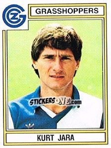 Sticker Kurt Jara - Football Switzerland 1983-1984 n. 117 - Panini