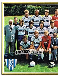 Sticker Mannschaft (puzzle 1) - Football Switzerland 1983-1984 n. 121 - Panini