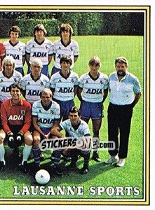 Sticker Mannschaft (puzzle 2) - Football Switzerland 1983-1984 n. 122 - Panini