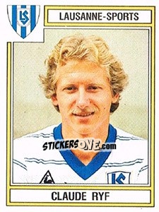 Sticker Claude Ryf - Football Switzerland 1983-1984 n. 126 - Panini