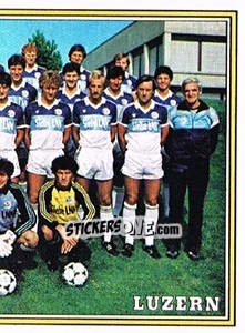 Sticker Mannschaft (puzzle 2) - Football Switzerland 1983-1984 n. 140 - Panini