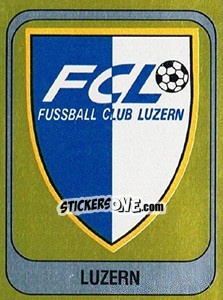 Sticker Wappen - Football Switzerland 1983-1984 n. 141 - Panini