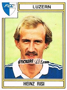 Figurina Heinz Risi - Football Switzerland 1983-1984 n. 147 - Panini