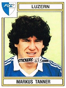 Sticker Markus Tanner - Football Switzerland 1983-1984 n. 151 - Panini