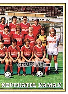 Figurina Mannschaft (puzzle 2) - Football Switzerland 1983-1984 - Panini