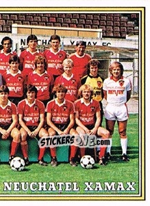 Sticker Mannschaft (puzzle 2) - Football Switzerland 1983-1984 n. 158 - Panini