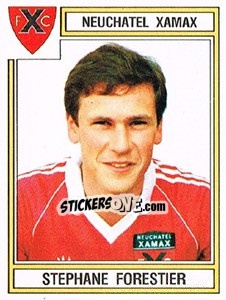 Sticker Stephane Forester - Football Switzerland 1983-1984 n. 165 - Panini