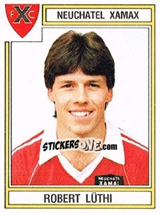 Sticker Robert Luthi - Football Switzerland 1983-1984 n. 171 - Panini