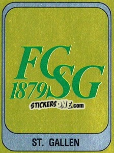 Sticker Wappen - Football Switzerland 1983-1984 n. 177 - Panini