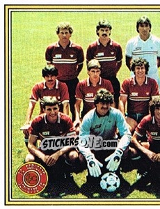 Sticker Mannschaft (puzzle 1) - Football Switzerland 1983-1984 - Panini