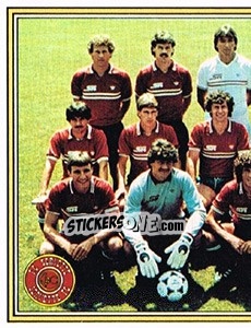 Sticker Mannschaft (puzzle 1) - Football Switzerland 1983-1984 n. 193 - Panini