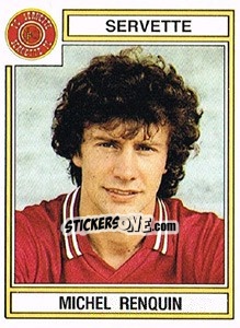Sticker Michel Renquin - Football Switzerland 1983-1984 n. 200 - Panini
