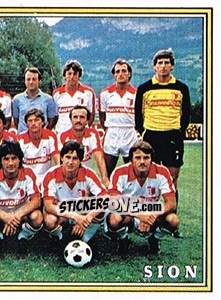 Figurina Mannschaft (puzzle 2) - Football Switzerland 1983-1984 n. 212 - Panini