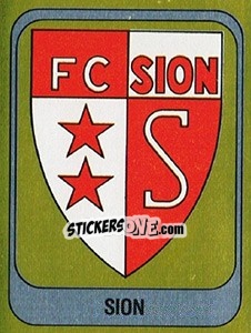 Sticker Wappen - Football Switzerland 1983-1984 - Panini