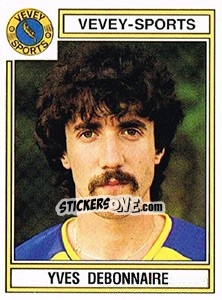 Sticker Yves Debonnaire - Football Switzerland 1983-1984 n. 239 - Panini