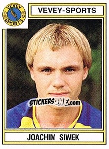 Sticker Joachim Siwek