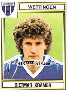 Sticker Dietmar Kramer - Football Switzerland 1983-1984 - Panini