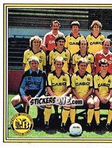 Sticker Mannschaft (puzzle 1) - Football Switzerland 1983-1984 n. 265 - Panini