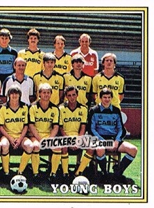 Sticker Mannschaft (puzzle 2) - Football Switzerland 1983-1984 n. 266 - Panini