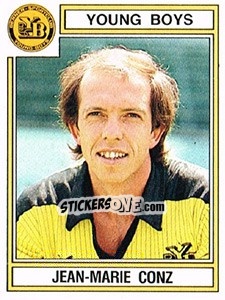 Sticker Jean-Marie Conz - Football Switzerland 1983-1984 n. 271 - Panini