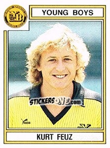 Sticker Kurt Feuz - Football Switzerland 1983-1984 - Panini