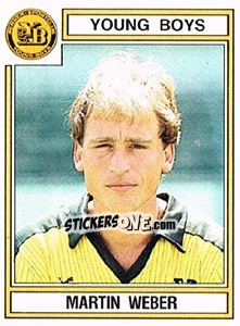 Sticker Martin Weber - Football Switzerland 1983-1984 n. 273 - Panini