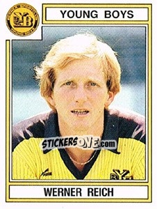 Sticker Werner Treich - Football Switzerland 1983-1984 n. 274 - Panini