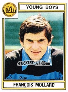 Sticker Francois Mollard - Football Switzerland 1983-1984 n. 282 - Panini