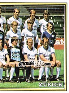 Sticker Mannschaft (puzzle 2) - Football Switzerland 1983-1984 n. 284 - Panini
