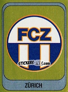 Sticker Wappen - Football Switzerland 1983-1984 n. 285 - Panini