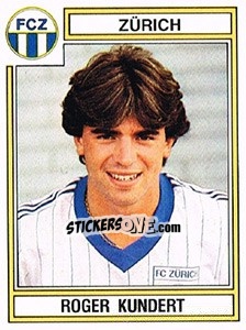 Sticker Roger Kundert - Football Switzerland 1983-1984 - Panini