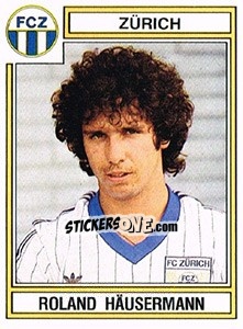 Sticker Roland Hausermann - Football Switzerland 1983-1984 - Panini
